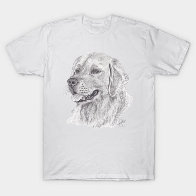 GOLDEN RETRIEVER T-Shirt by BeritValk